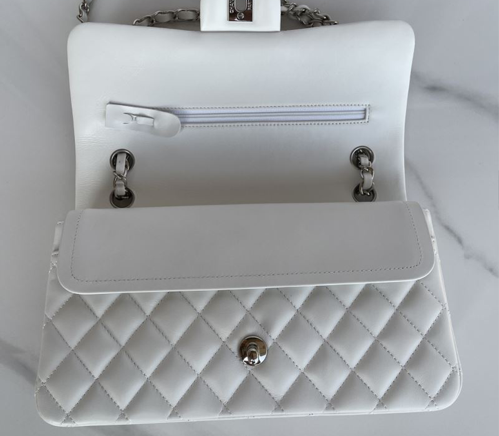 Classic Quilted Double Flap Shoulder Bag