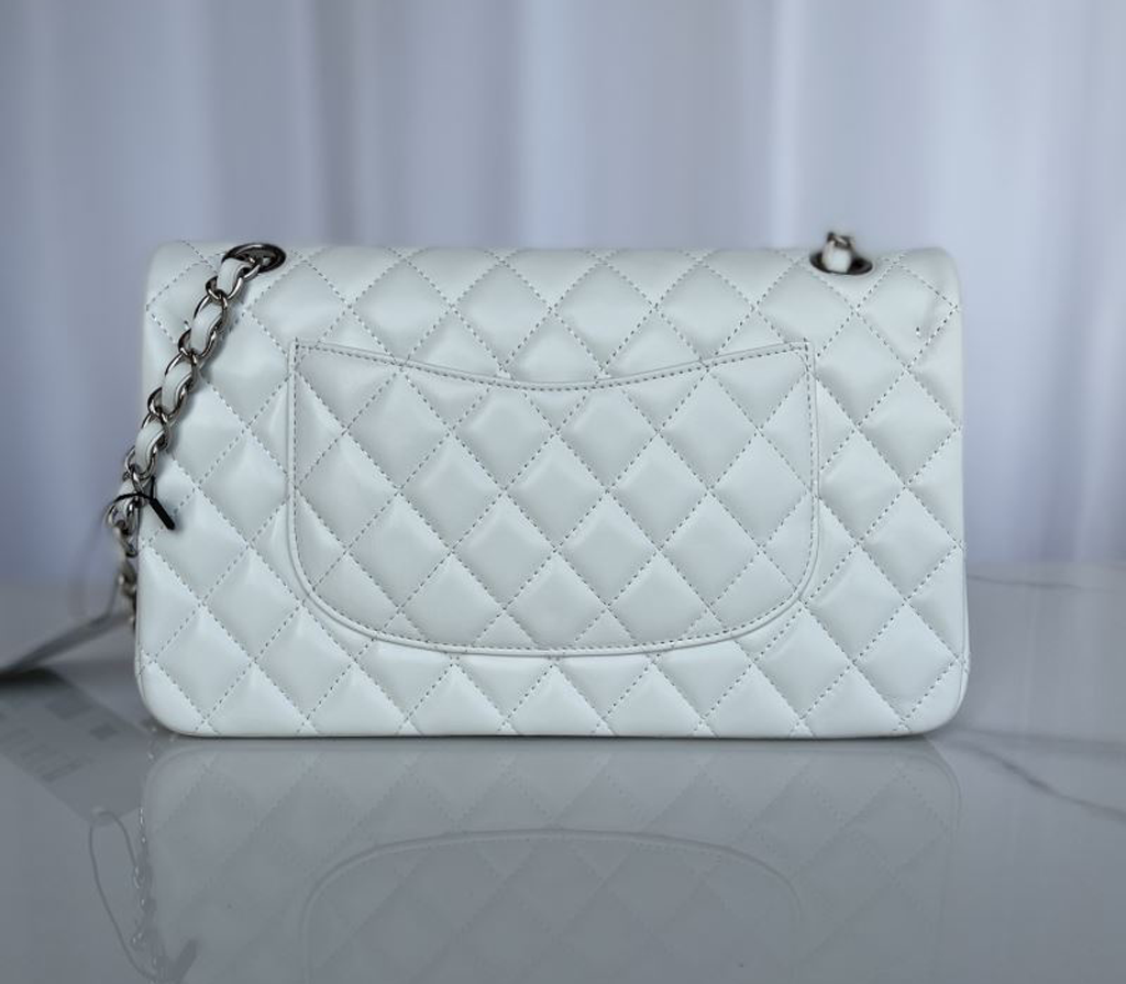 Classic Quilted Double Flap Shoulder Bag