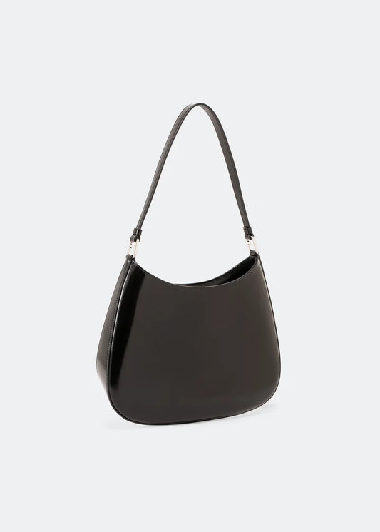 Curved Lux Shoulder Bag