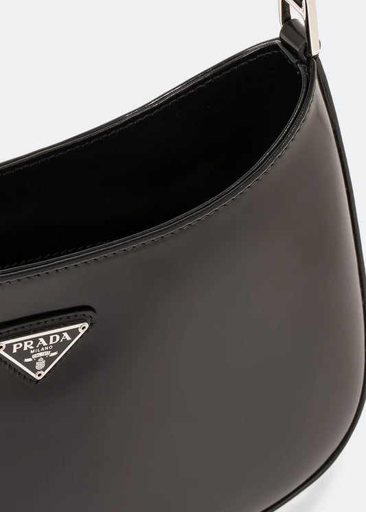 Curved Lux Shoulder Bag