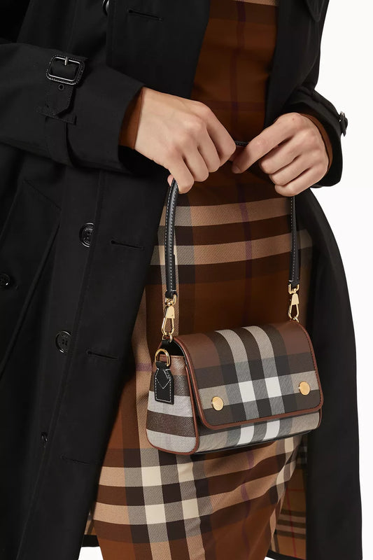 Medium canvas shoulder bag