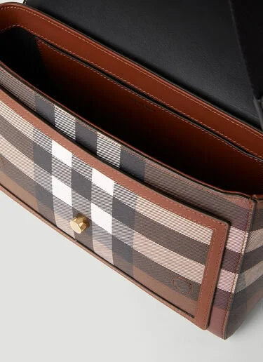 Medium canvas shoulder bag