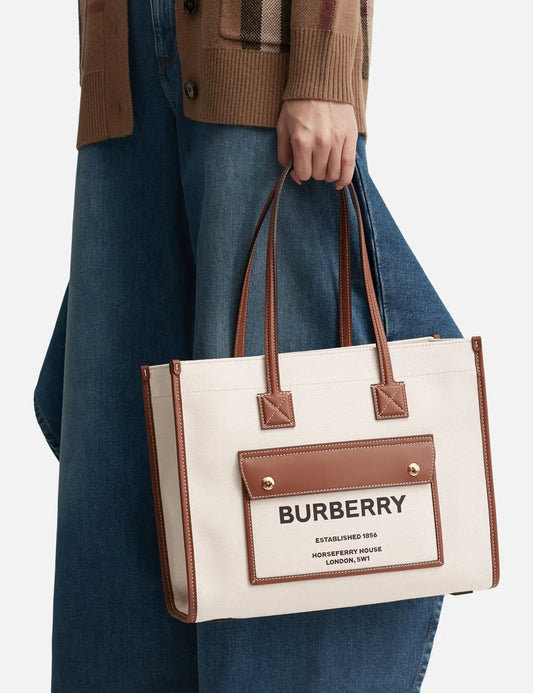 Natural Heritage Plaid Tote